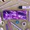ZIPIT Colorz Pouch & Pencil Case For Art Supplies and More - Purple Galaxy